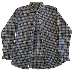 Publish Brand Men’s Flannel Plaid Button-Up Shirt
